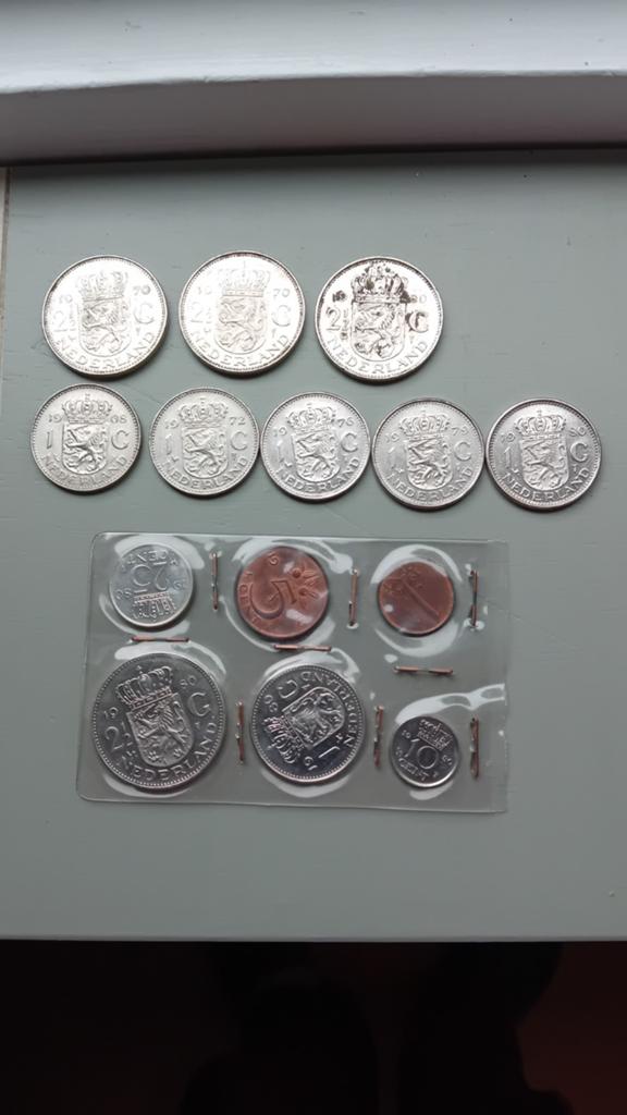 Geld geslagen met afbeelding van Koningin Juliana, Ophalen of Verzenden, Koningin Juliana
