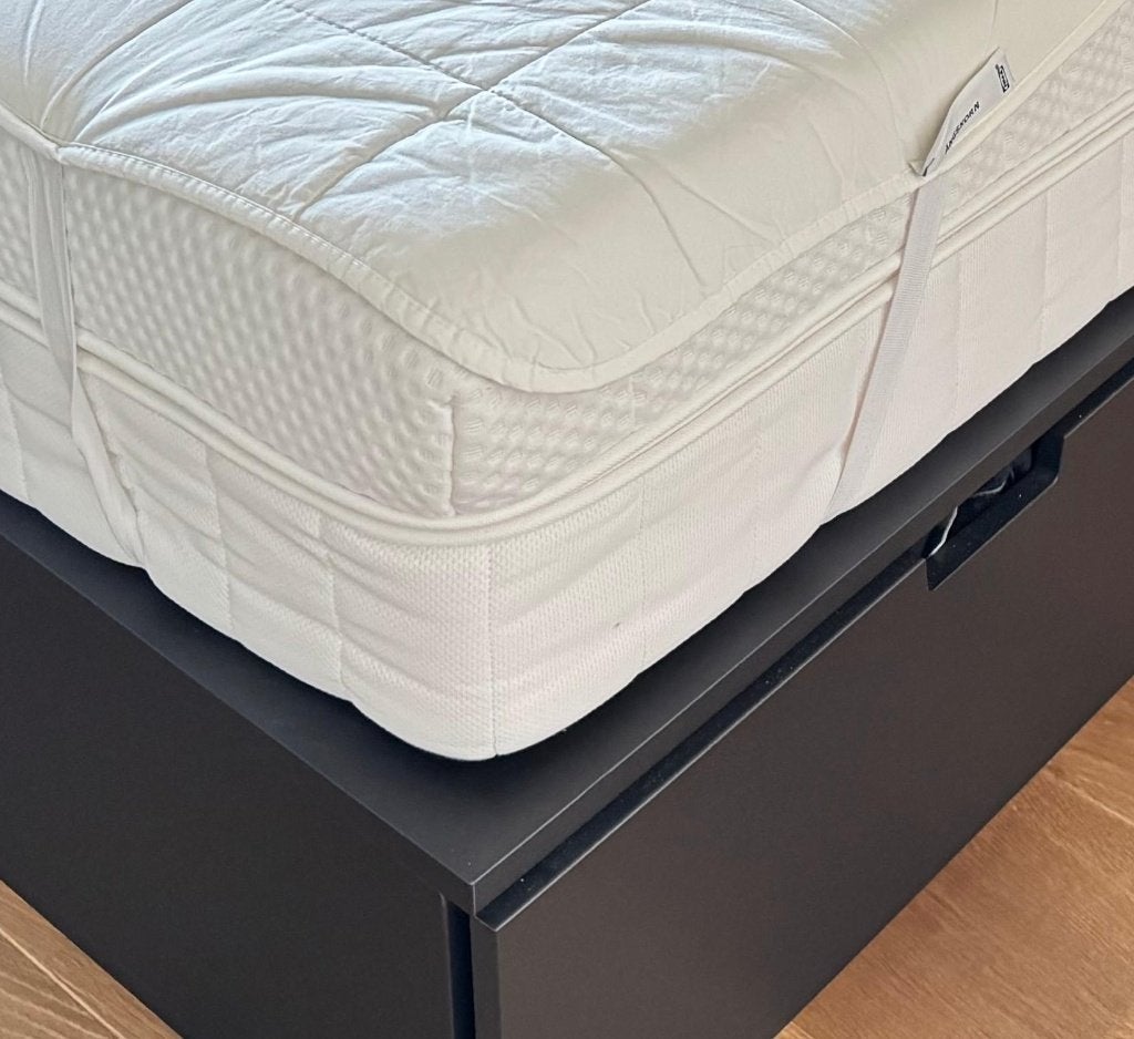 Ikea matress and protector, Ophalen, Overige materialen, Wit, Tweepersoons
