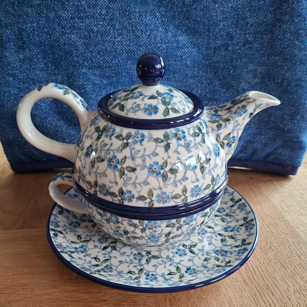 Bunzlau Castle  Tea for one - Summer Wind - 600ml, ., Keramiek, Overige typen, Ophalen of Verzenden