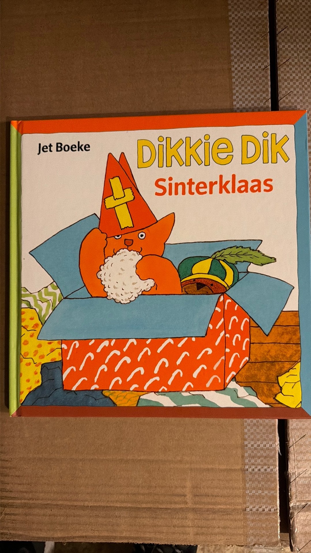 Boek Dikkie Dik sinterklaas en kerst, Ophalen of Verzenden, Zo goed als nieuw, 1 tot 2 jaar