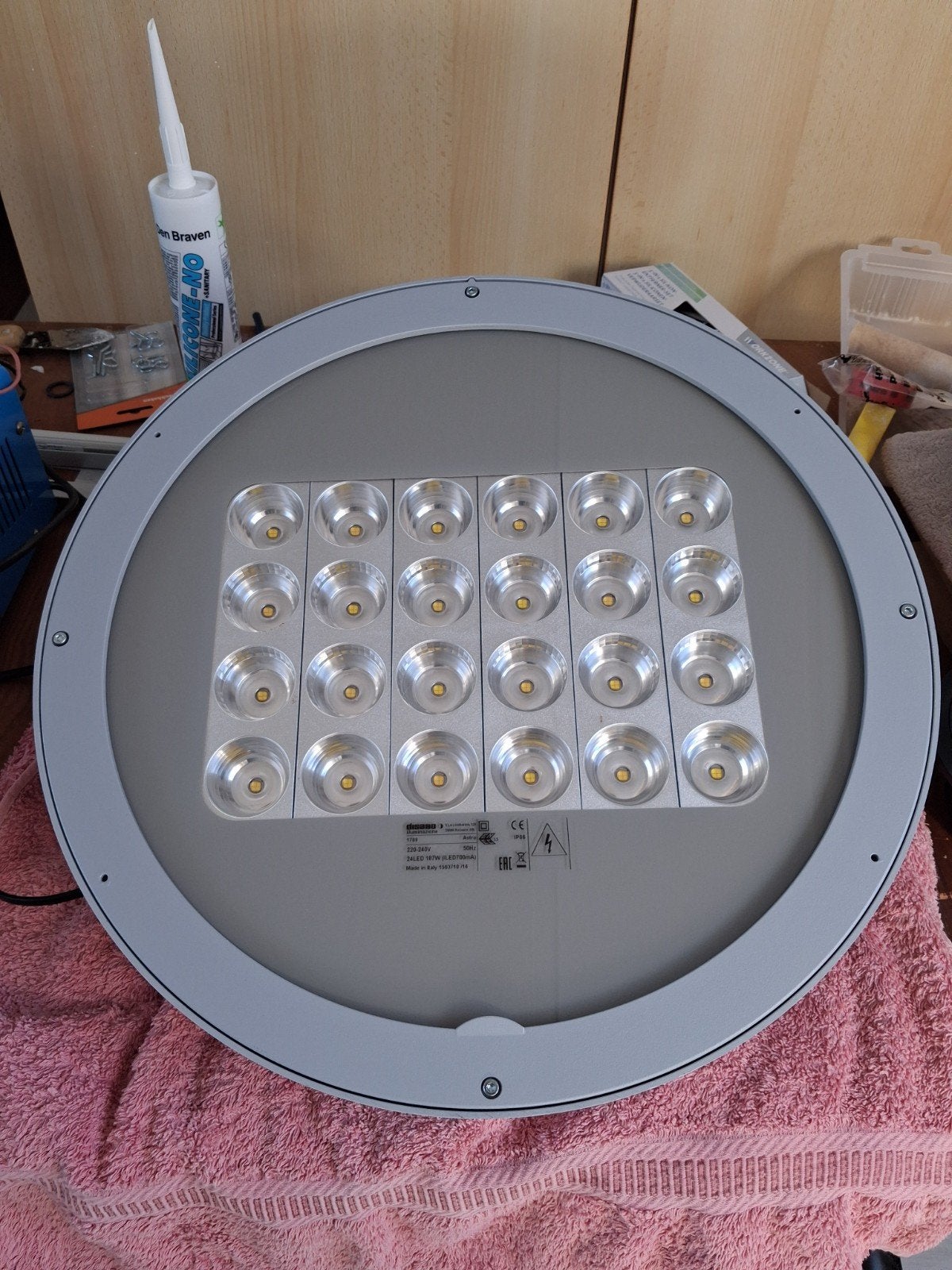 disano astro 1789 industriele ledlamp, Ophalen of Verzenden, Zo goed als nieuw, 50 tot 200 watt, Overige typen