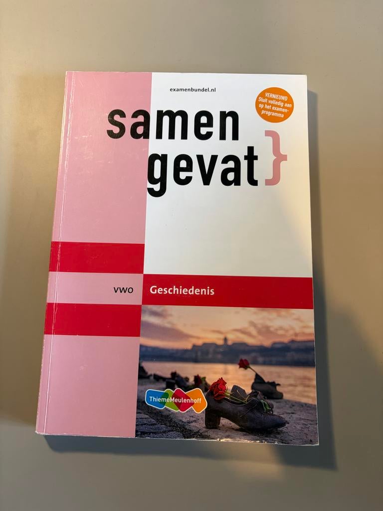 Samengevat vwo Geschiedenis, Boeken, Ophalen of Verzenden, Alpha, Zo goed als nieuw