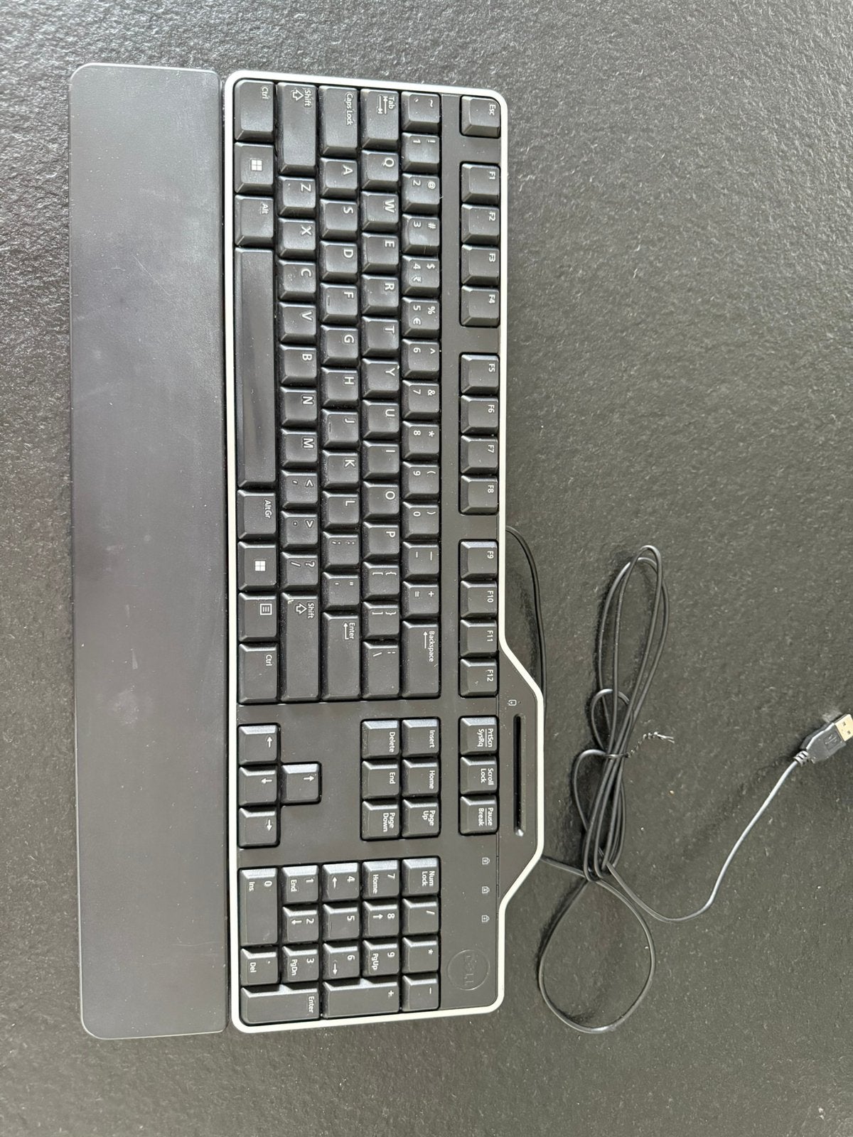 Dell KB813 Smartcard Toetsenbord USB, Computers en Software, Toetsenborden, Ophalen of Verzenden, Gebruikt, Bedraad