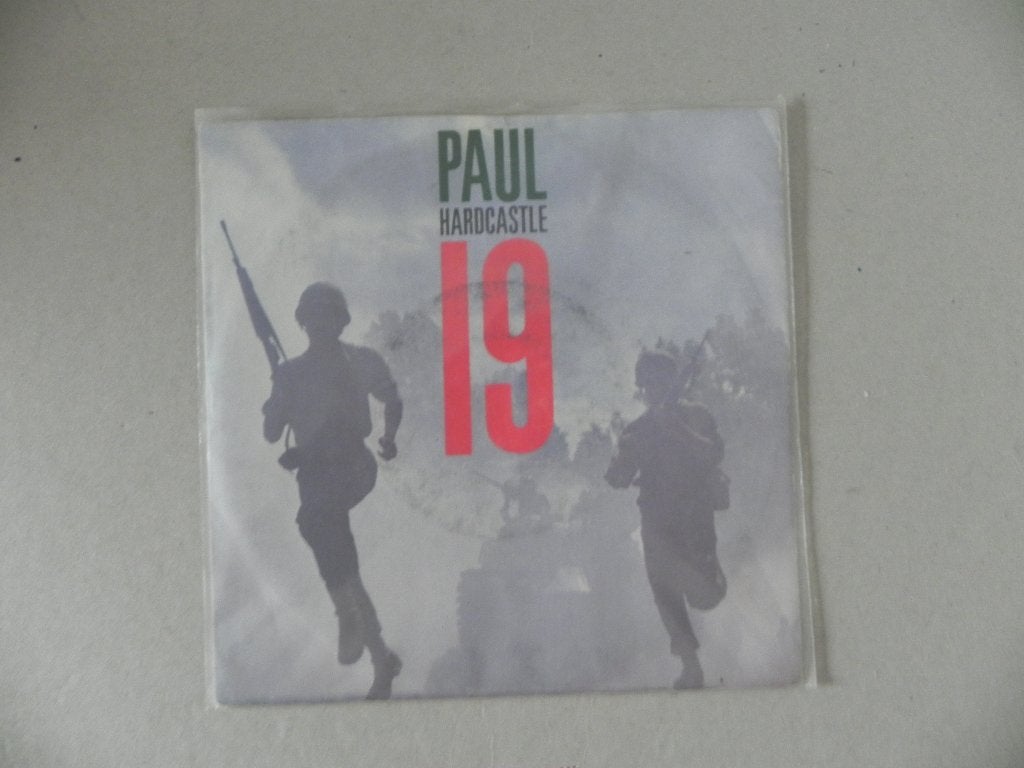 Vinyl single '19' van Paul Hardcastle, Beschermende buitenhoes, Ophalen of Verzenden, Gebruikt, Pop
