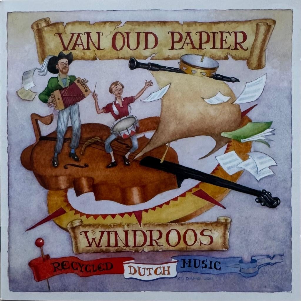 Windroos - Van Oud Papier, Ophalen of Verzenden, Zo goed als nieuw, Europees