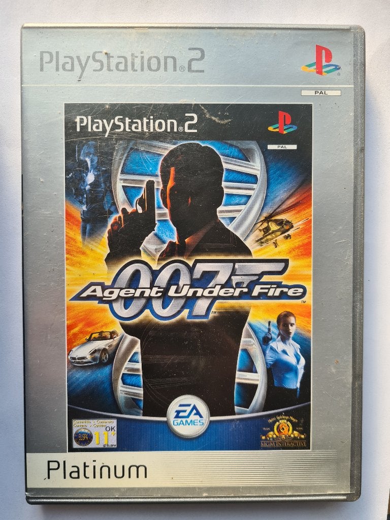 007 AGENT UNDER FIRE, Spelcomputers en Games, Games | Sony PlayStation 2, Gebruikt, 1 speler, Racen en Vliegen, Ophalen of Verzenden