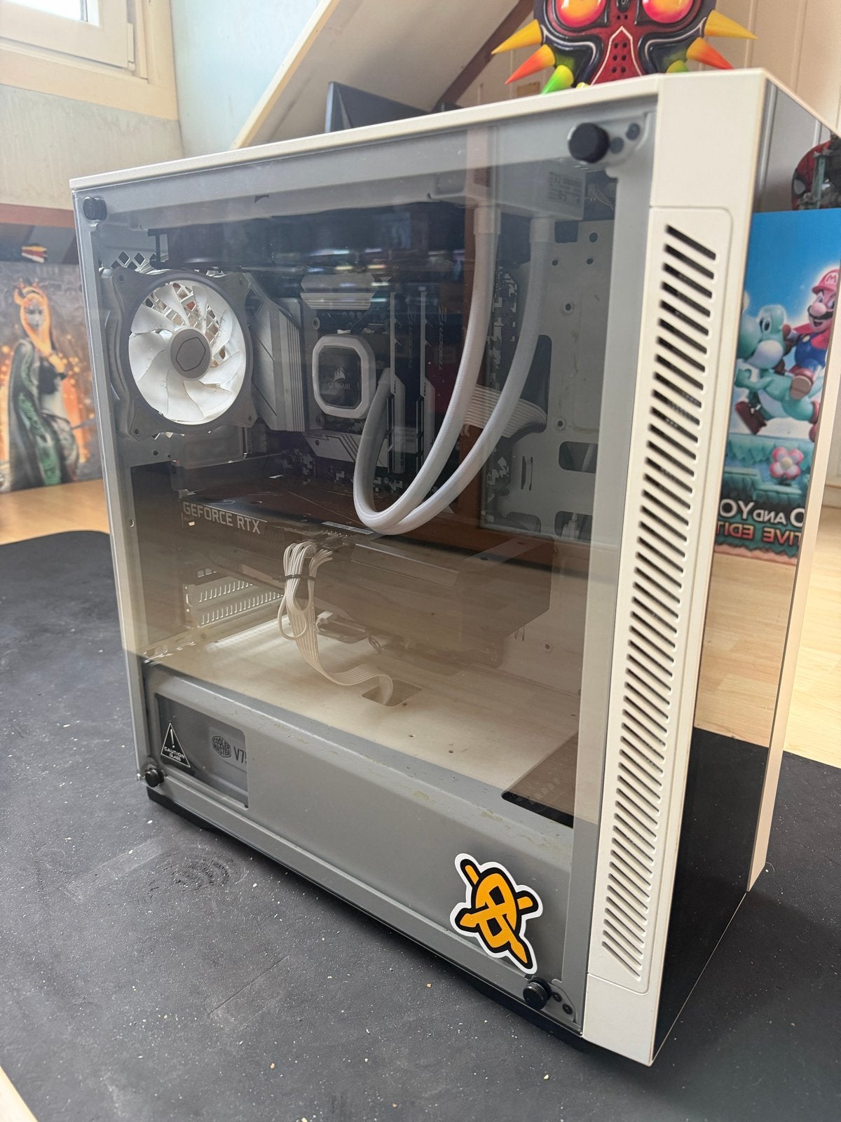 Gaming PC met RTX 3060, i5-10400, 16GB RAM + Monitor, Computers en Software, 2 tot 3 Ghz, Ophalen of Verzenden, Zo goed als nieuw