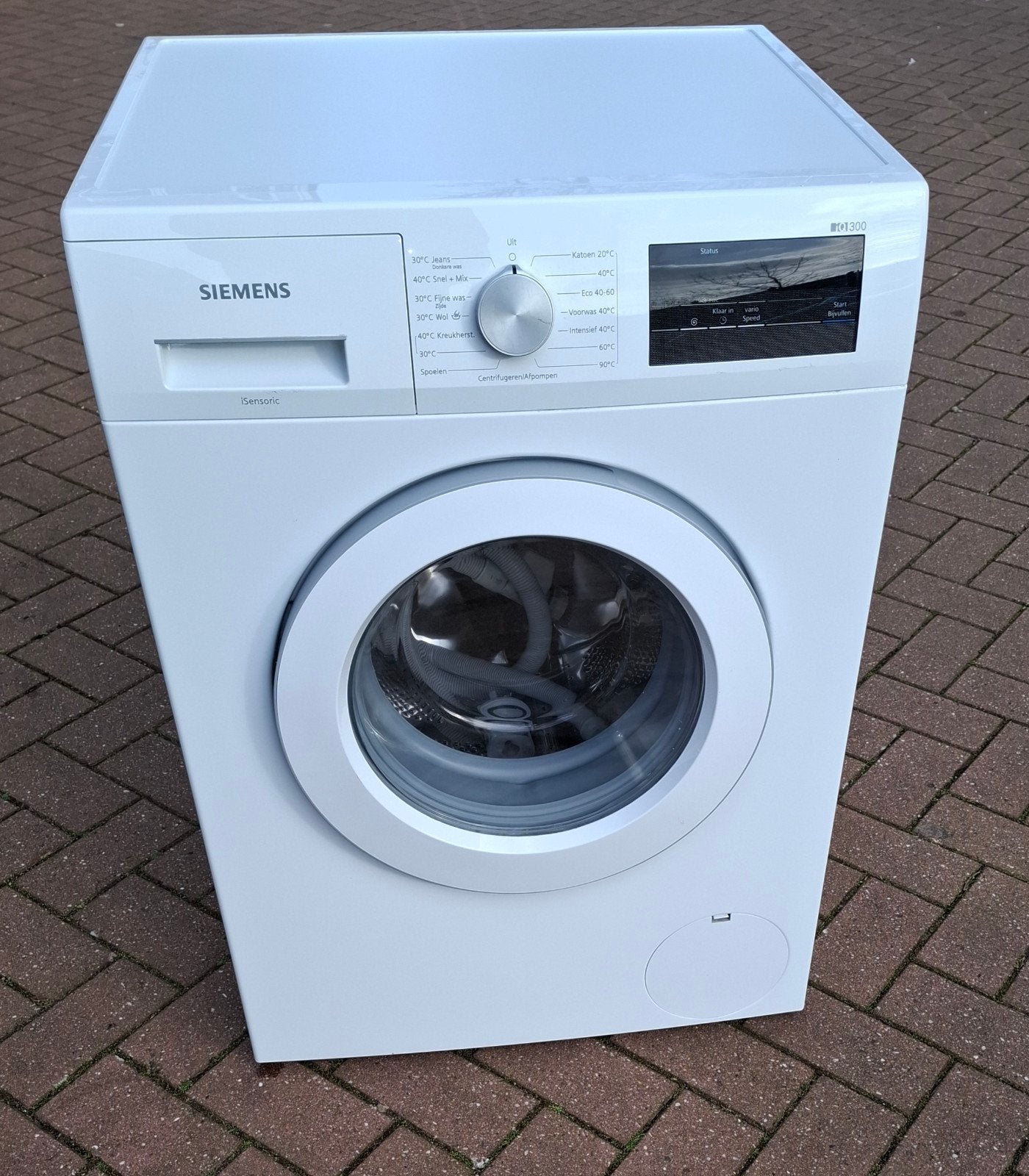Zgan luxe siemens wasmachine, Witgoed en Apparatuur, Ophalen, Zo goed als nieuw, 85 tot 90 cm, 1200 tot 1600 toeren