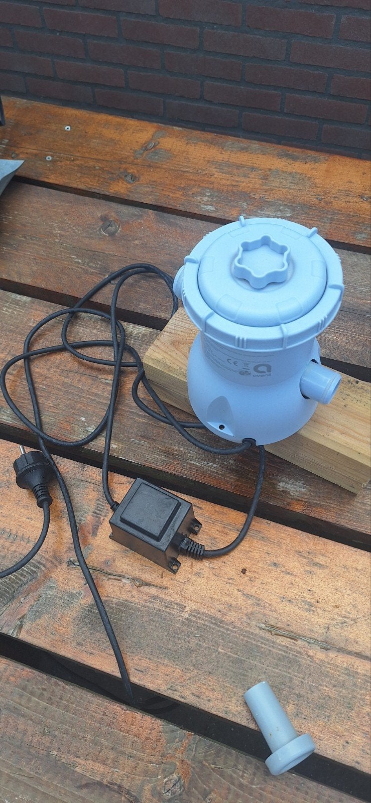 Avenli Zwembadpomp met filter en accessoires, Tuin en Terras, Ophalen of Verzenden, Zo goed als nieuw, Zwembadpomp