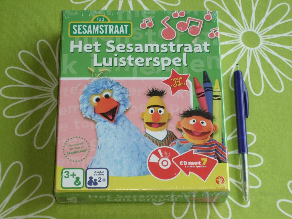 Nieuw in seal: Het Sesamstraat Luisterspel, Vijf spelers of meer, Ophalen of Verzenden, Nieuw