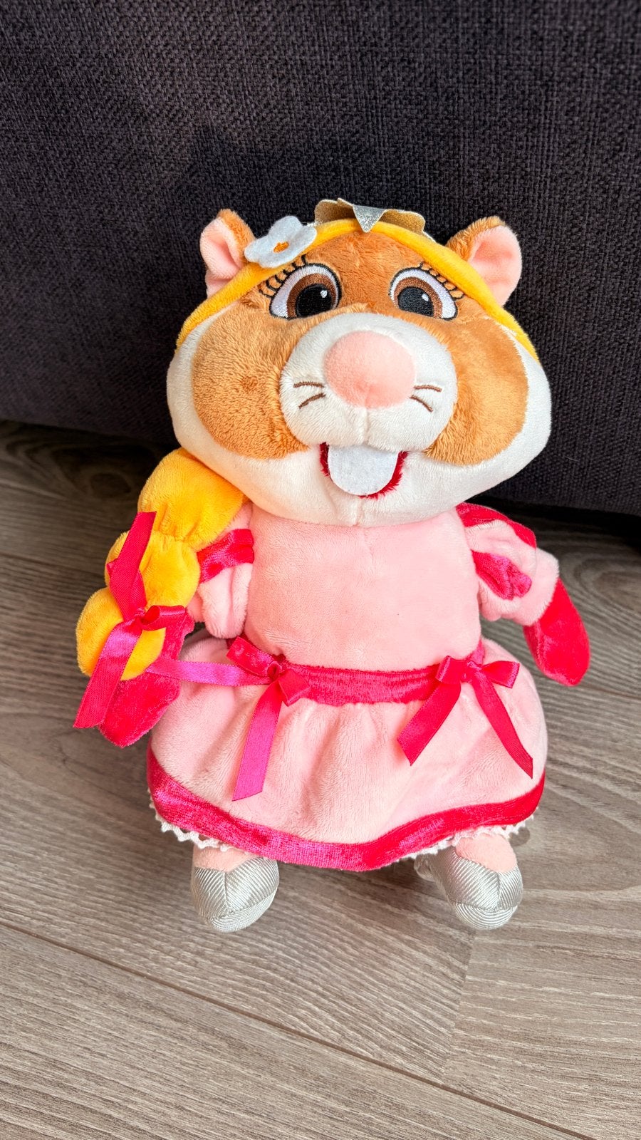 Hamster knuffel efteling Assepoester, Overige merken, Overige karakters, Hamster, Ophalen of Verzenden
