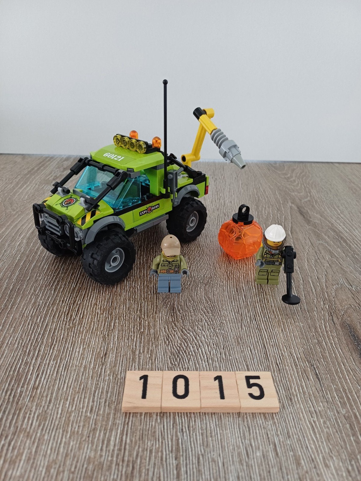 Lego City Vulkaan Onderzoek Truck 60121, Ophalen of Verzenden, Gebruikt