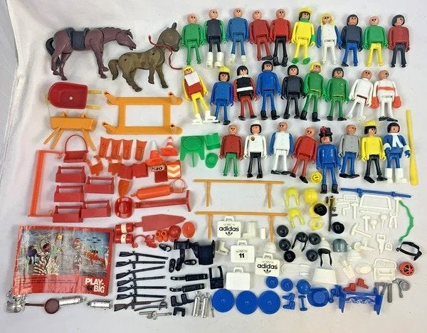 Play-Big Figuren Paarden Accessoires vintage 70s verzameling, Kinderen en Baby's, Coolsingel 104, 3011 AG Rotterdam, Netherlands