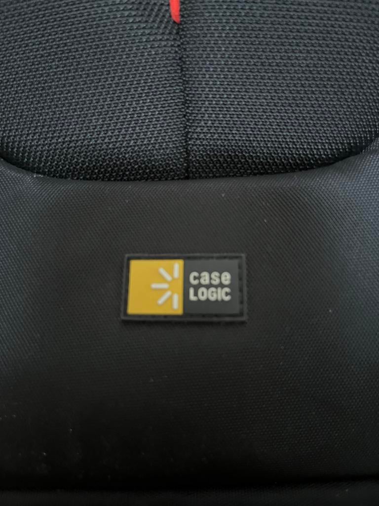 Case Logic Cameratas Rugzak - Zwart met Rode Interieur, Ophalen, Zo goed als nieuw, Rugtas, Overige merken