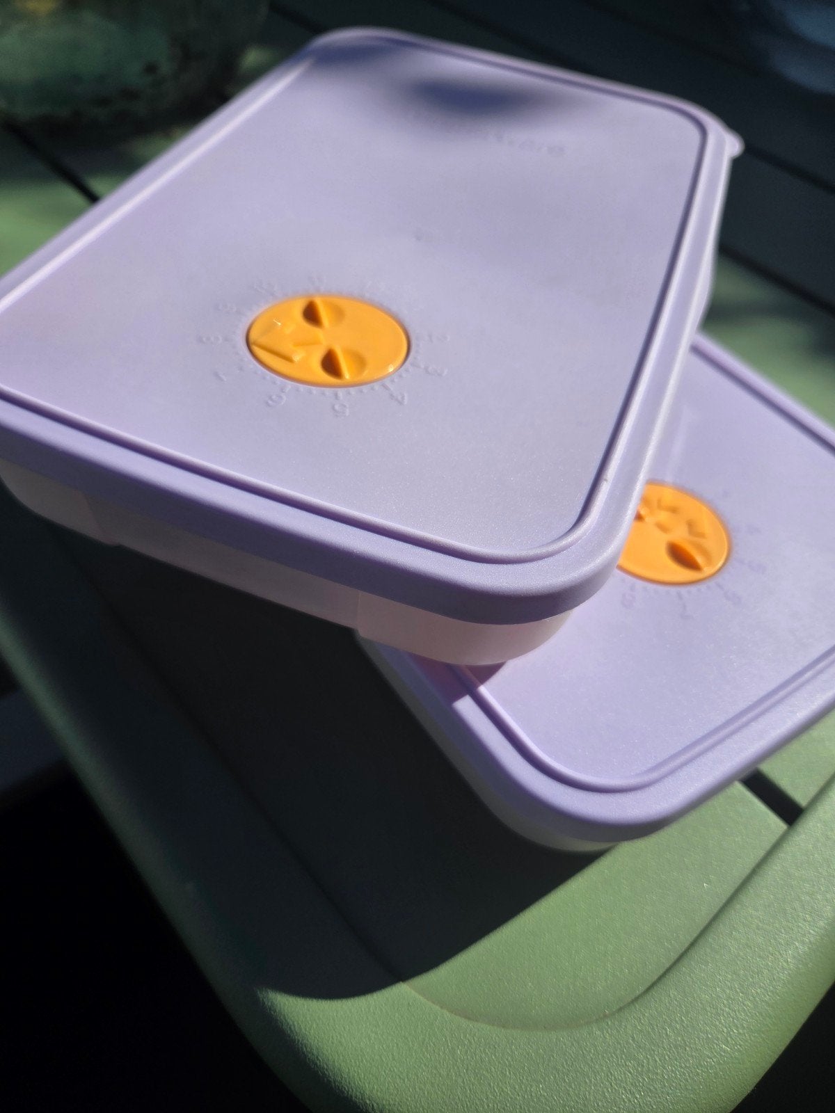 Tupperware en Mepal vleeswarenbakjes, Gebruikt, Overige kleuren, Bewaardoos, Met deksel