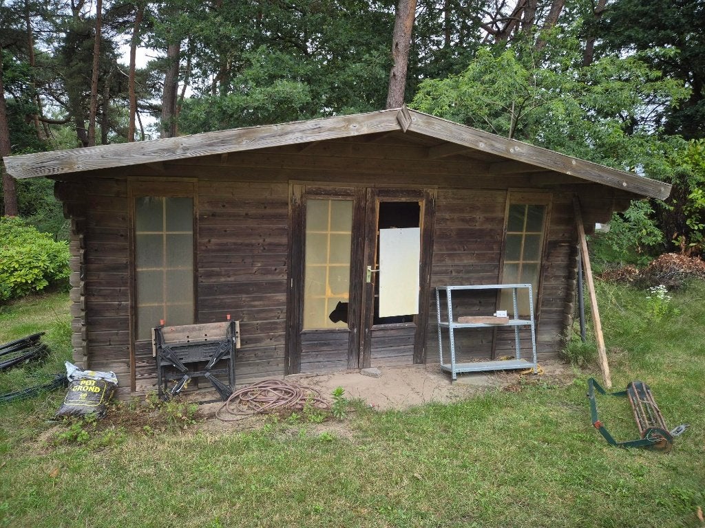 Tuinhuisje, Ophalen, Gebruikt, 3 ramen of meer, 250 tot 500 cm