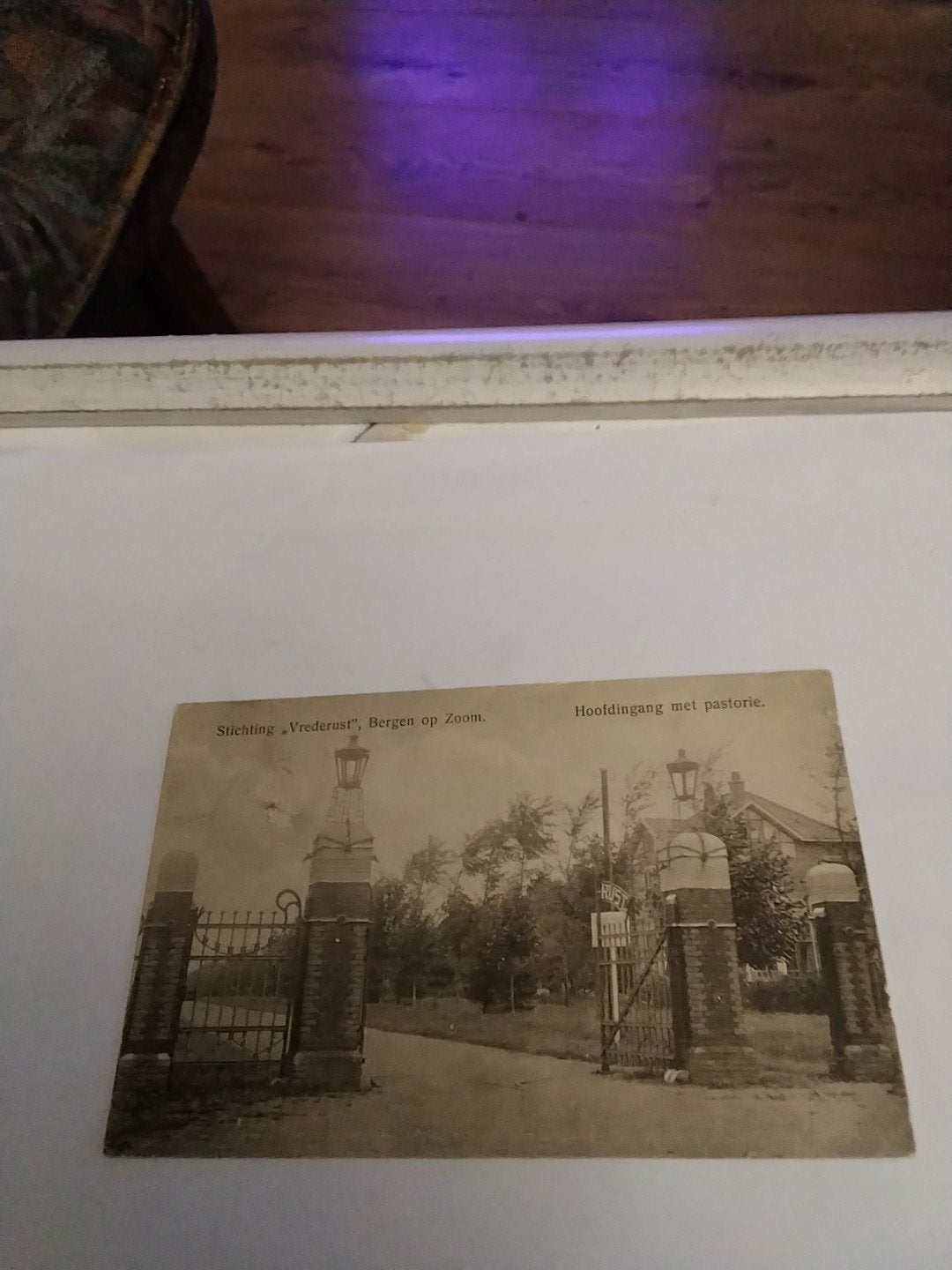 Oude Ansichtkaart Stichting "Vrederust" Bergen op Zoom, Ophalen of Verzenden, Voor 1920, Ongelopen, Noord-Brabant