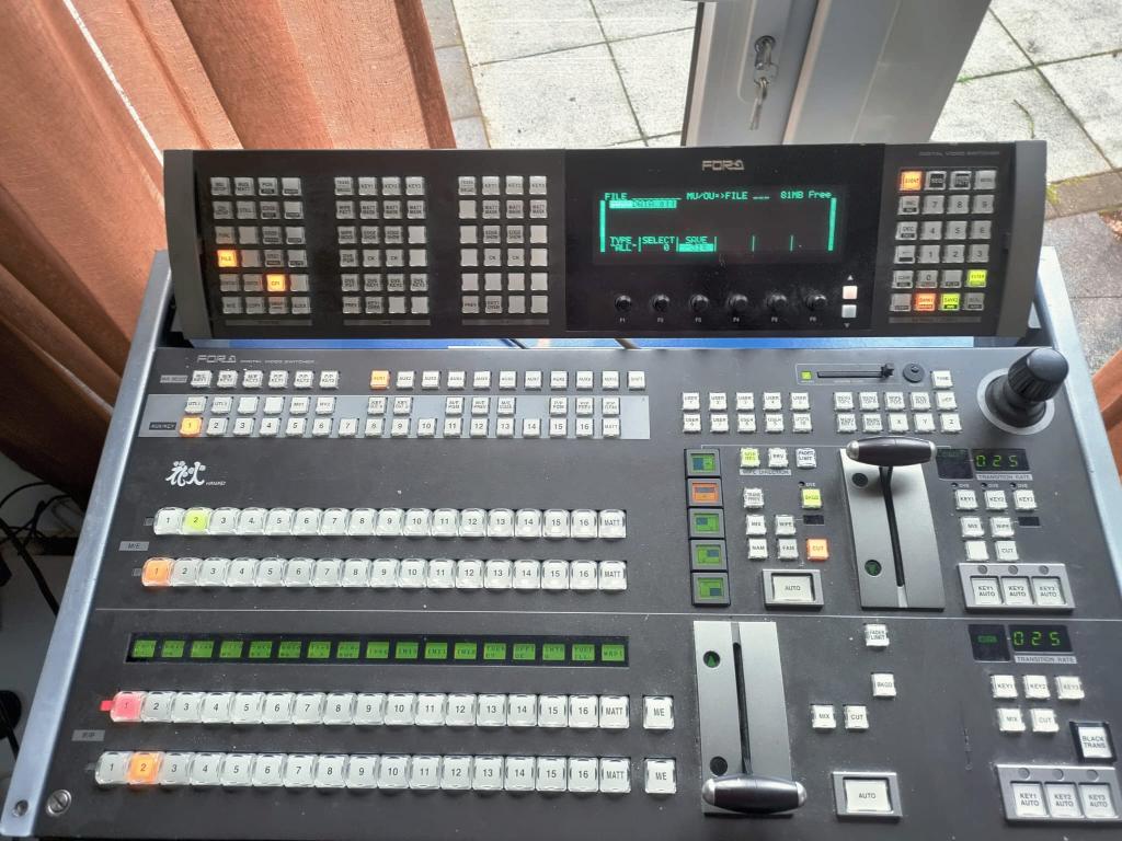 FOR-A HVS1500 video switcher, Audio, Tv en Foto, Ophalen, Gebruikt, Video
