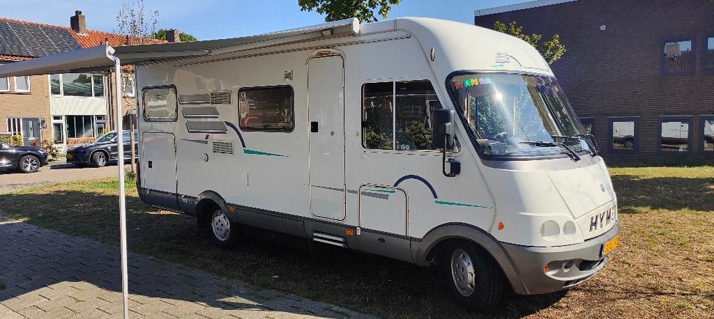 Camper Hymer B644 2003 AUTOMAAT, Afzuigkap, Ringverwarming, Fiat, 6 tot 7 meter