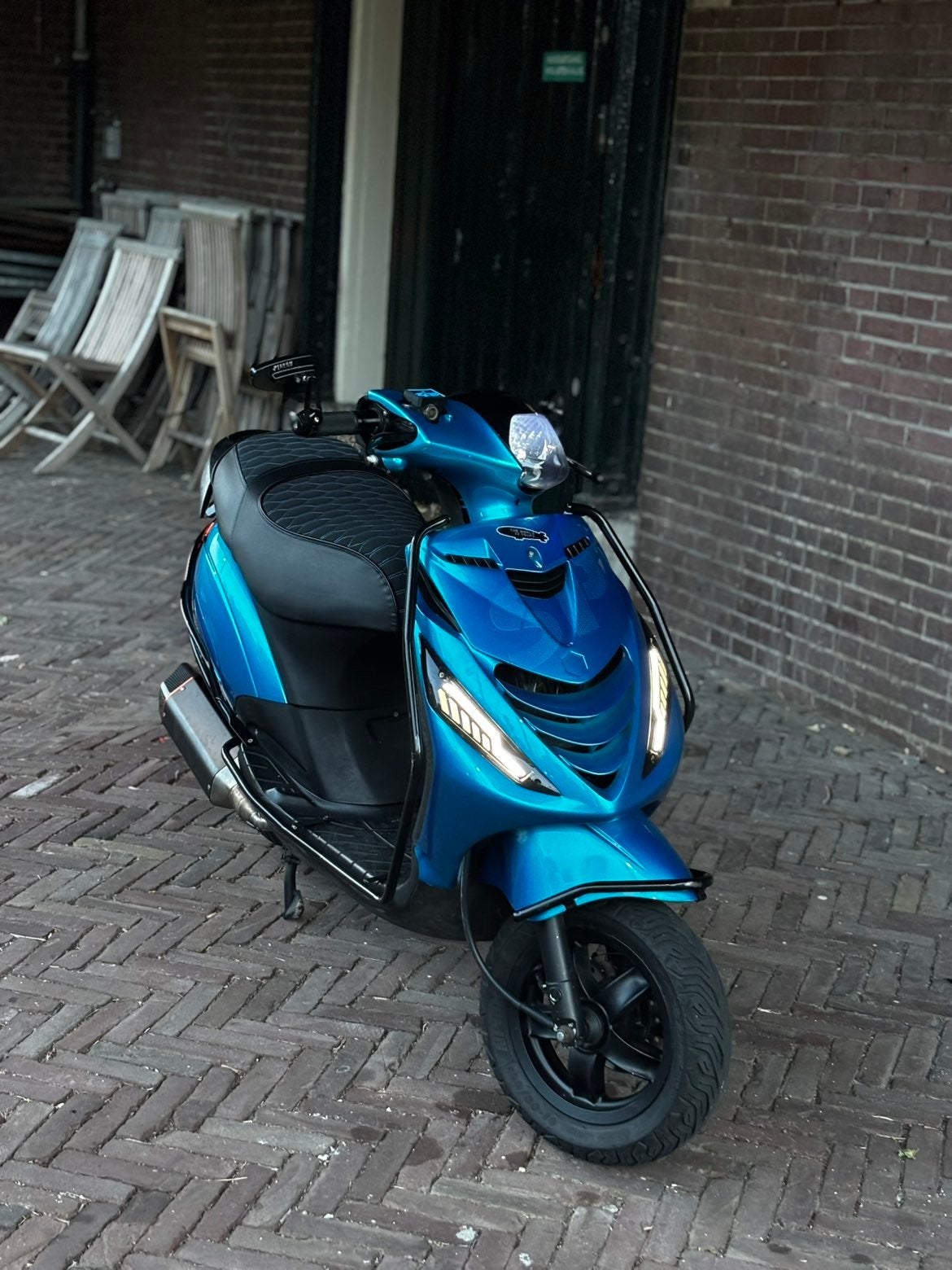 Piaggio Zip 2017 2V Carb 80cc, Ophalen, Maximaal 45 km/u, Zip, Zo goed als nieuw