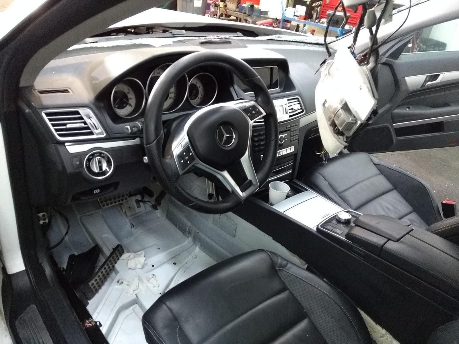 Mercedes E class 207 airbagset 2013, Gebruikt, -, Ophalen of Verzenden, Stiba lid