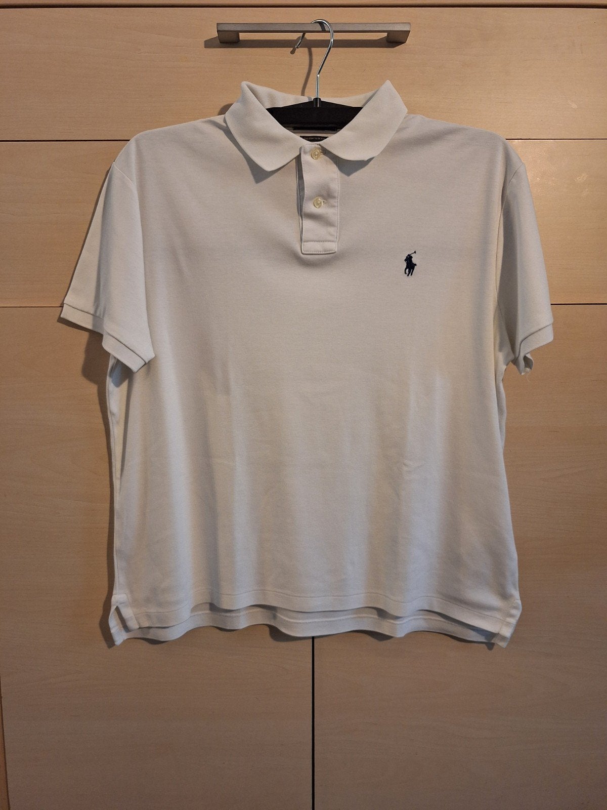 Polo Ralph Lauren polo, Maat 52/54 (L), Wit, Nieuw, Ophalen of Verzenden