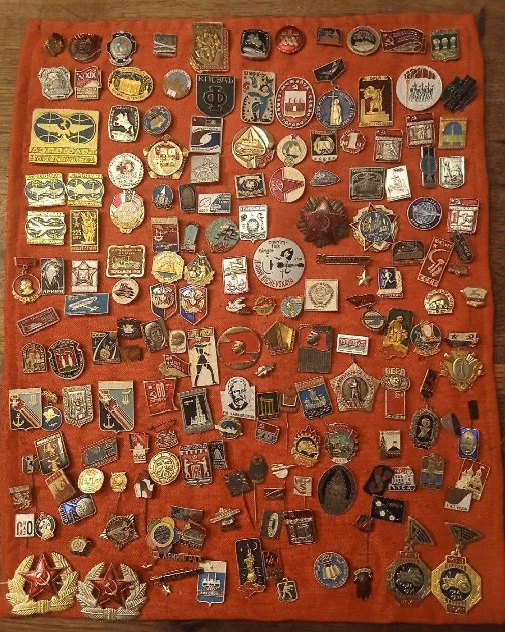 170 speldjes sovjet unie ussr cccp rusland, Ophalen of Verzenden