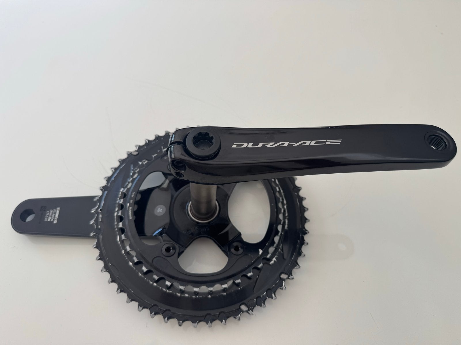 Shimano Dura-Ace 12 speed FC-R9200 Crankstel 177.5mm 54-40T, Crankstel of Pedalen, Ophalen of Verzenden, Zo goed als nieuw, Aluminium