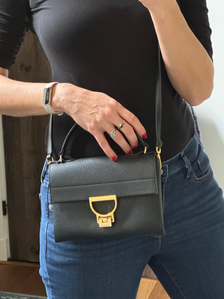 Clutch Coccinelle, Verzenden, Gebruikt, Zwart, Avondtasje