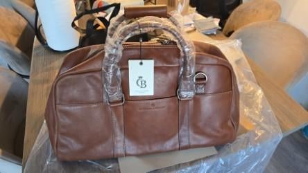 Castelijn en Beerens weekend tas Verona, Sieraden, Tassen en Uiterlijk, Tassen | Reistassen en Weekendtassen, 30 cm of meer, Bruin