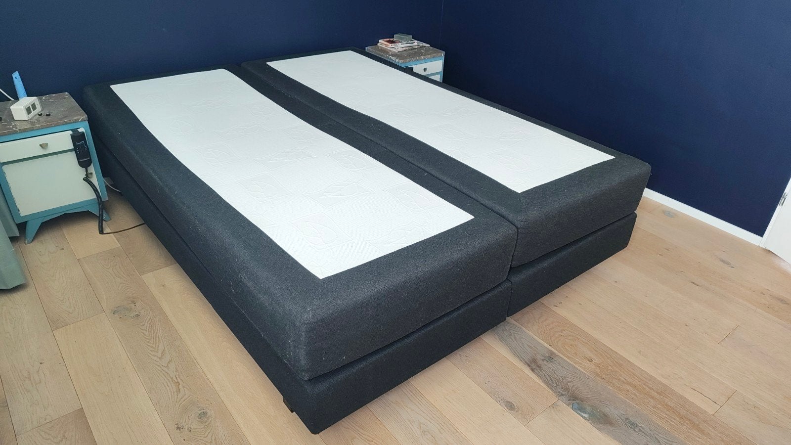 Swiss Sense Elektrisch Verstelbare Boxspring 160x210 cm, Ophalen, Gebruikt, 210 cm, Tweepersoons