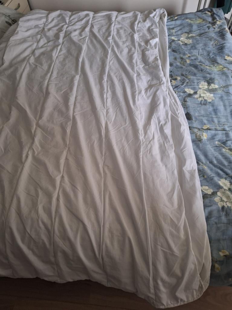 Hema 4-seizoenen dekbed met knopen, Huis en Inrichting, Slaapkamer | Beddengoed, Ophalen of Verzenden, Eenpersoons, Wit, Deken of Dekbed