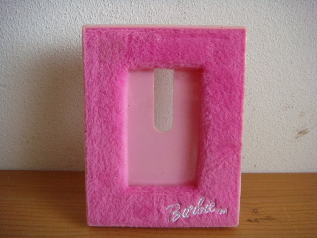 Barbie fotolijstje, Audio, Tv en Foto, Fotografie | Fotolijsten, Roze, Standaard fotolijst, Ophalen of Verzenden, Zo goed als nieuw