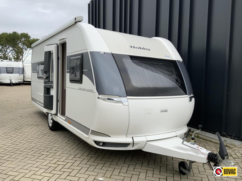 Hobby Excellent Edition 540 WLU 2e Pinksterdag open, Caravans en Kamperen, Rondzit, Hobby, Schokbreker, Bedrijf
