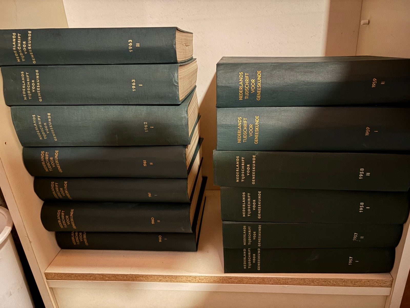Nederlands Tijdschrift voor Geneeskunde (1957-1963), Boeken, Ophalen of Verzenden, Gelezen, Wetenschap en Natuur