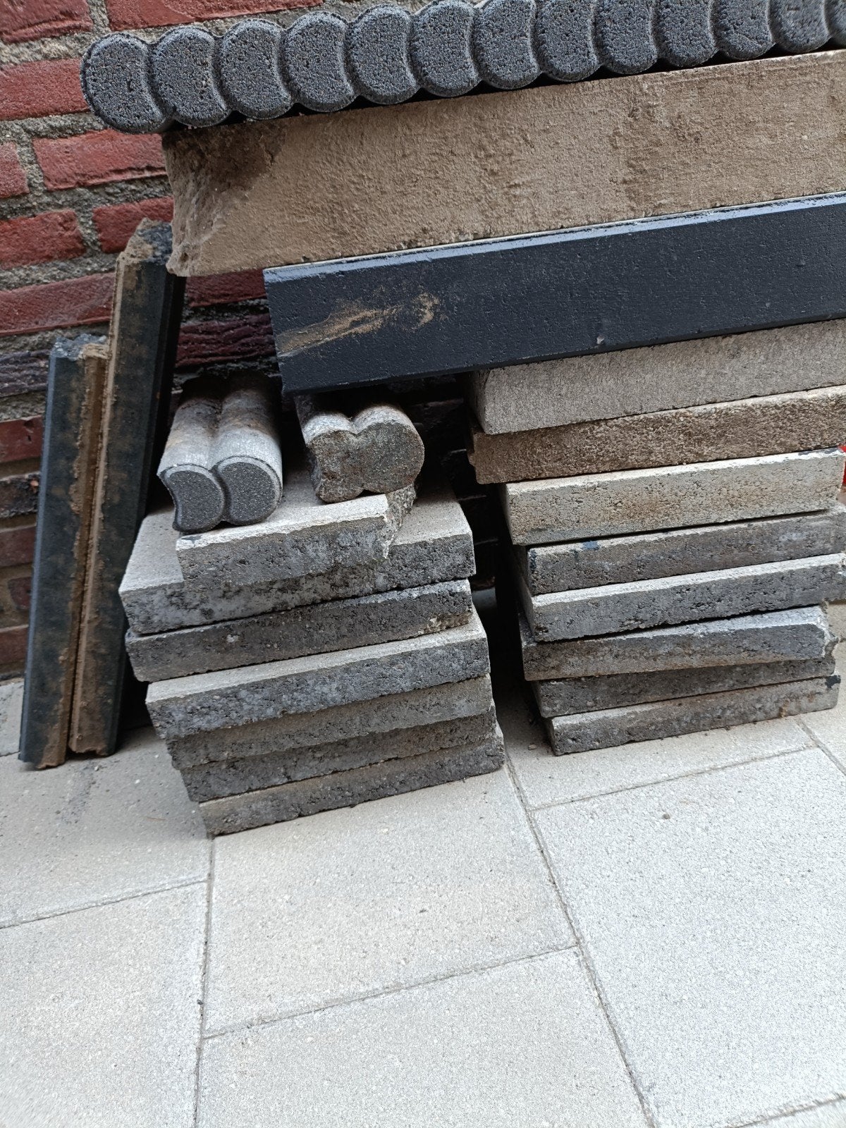 gratis, Tuin en Terras, Bielzen en Borders, Ophalen, Gebruikt, Minder dan 100 cm, Biels