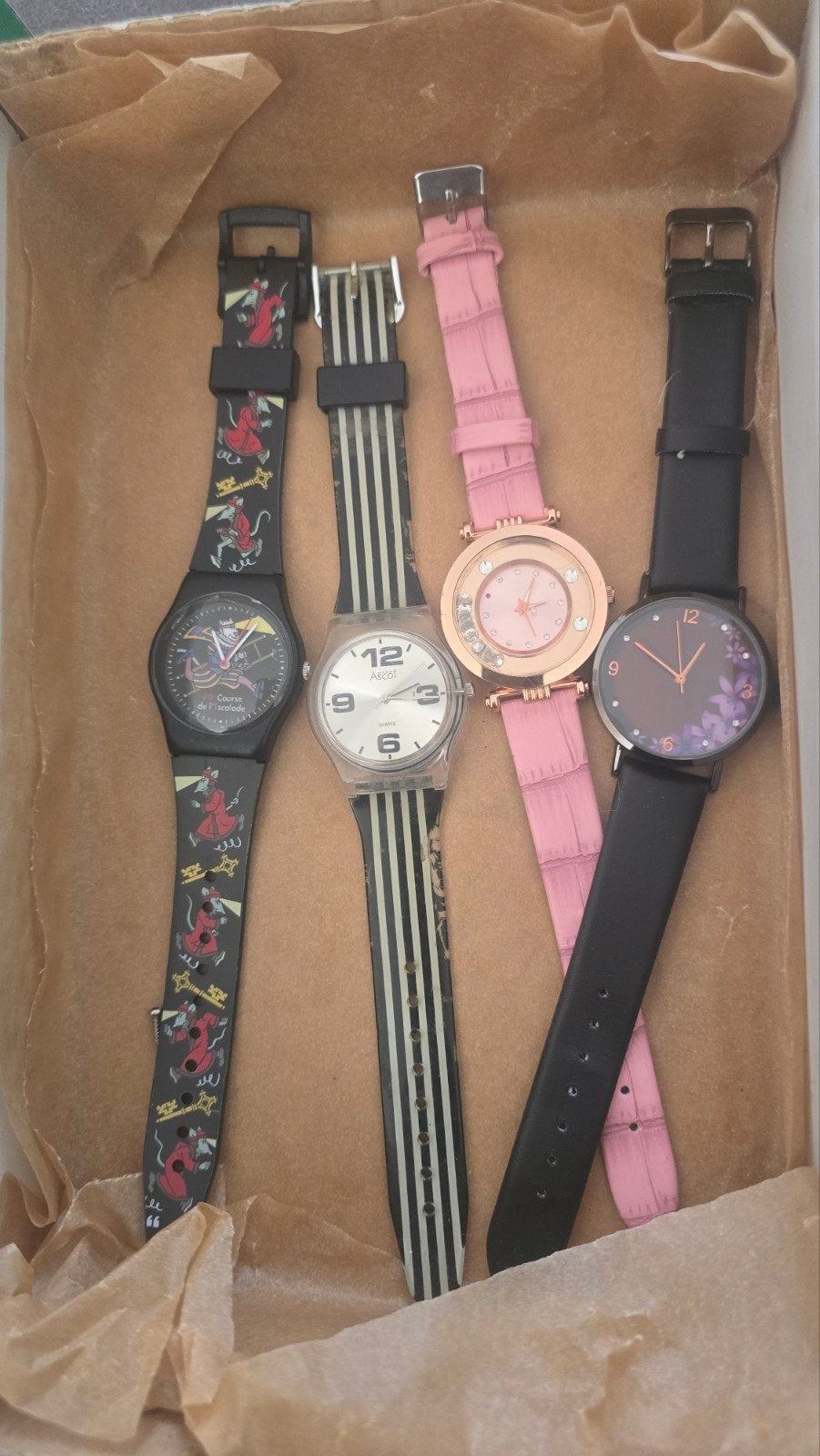 Verschillende horloges - Diverse stijlen en merken, Sieraden, Tassen en Uiterlijk, Horloges | Dames, Overige merken, Overige materialen