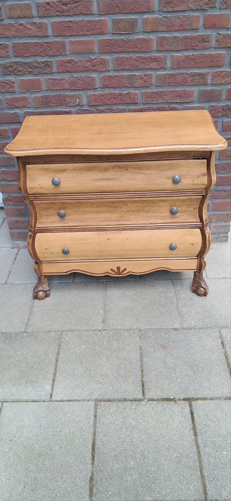 Massief Eiken Ladenkast:, Ophalen