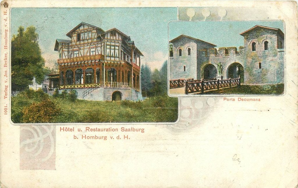 379-152-019 Homburg v d H Saalburg, Verzenden, Voor 1920, Duitsland