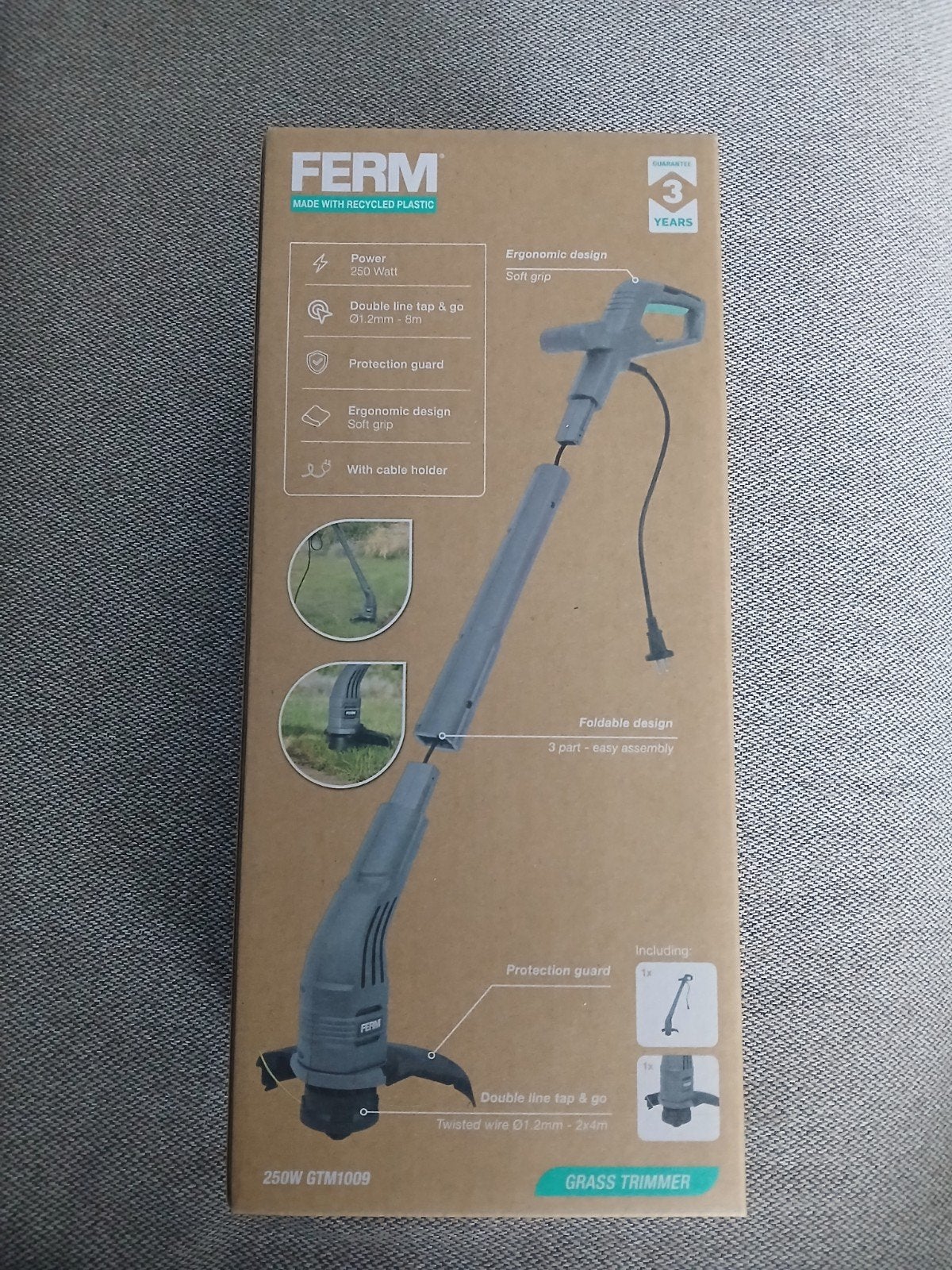 Nieuwe gras trimmer, Ophalen of Verzenden, Nieuw, Elektrische grasmaaier