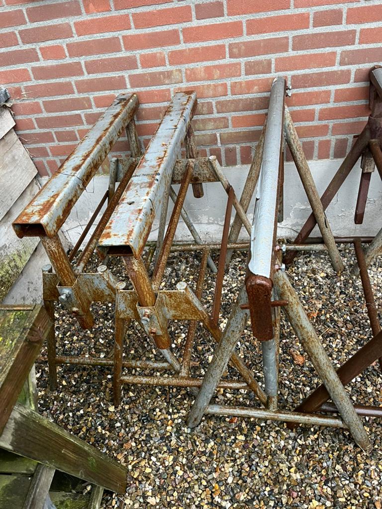 Schragen/ lasbokken, Ophalen, Gebruikt, Overige typen, Minder dan 2 meter