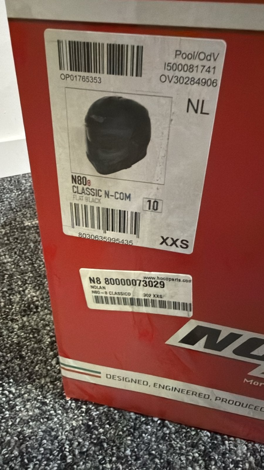 Nolan N80-8 Classic N-Com Integraalhelm - Maat XXS, Motoren, Nieuw met kaartje, XXS, Heren, Nolan
