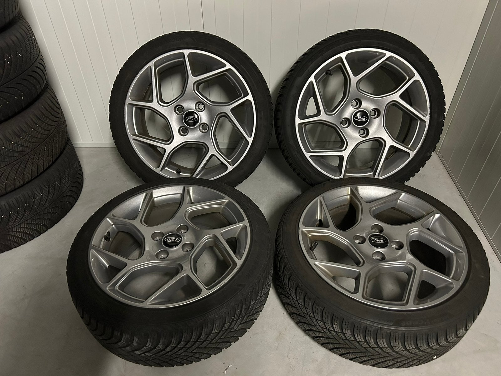 Ford Fiesta MK8 ST St-line 17 inch 4x108 winter TPMS 2023, Ophalen, Gebruikt, Ford, Banden en Velgen