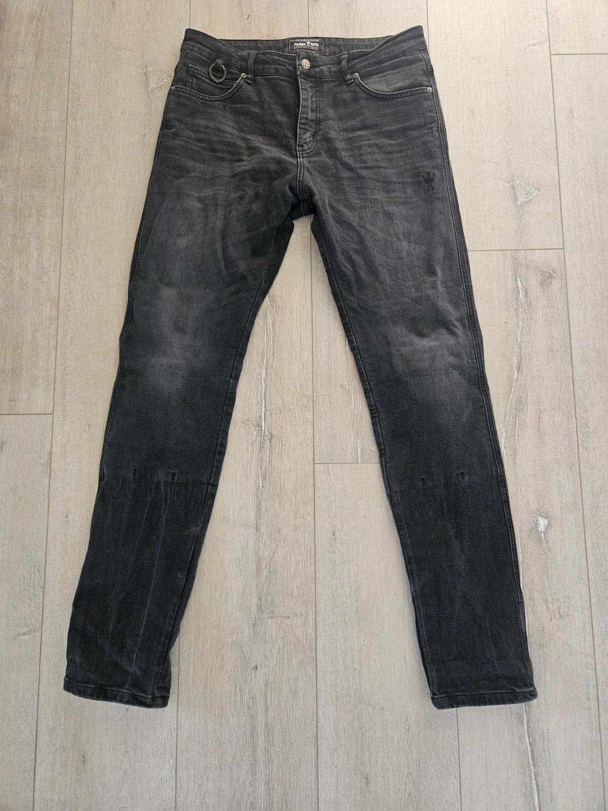 Pando Moto motorjeans maat 34/36 met knieprotectoren, Motoren, Kleding | Motorkleding, Heren, Ophalen of Verzenden, Broek | textiel