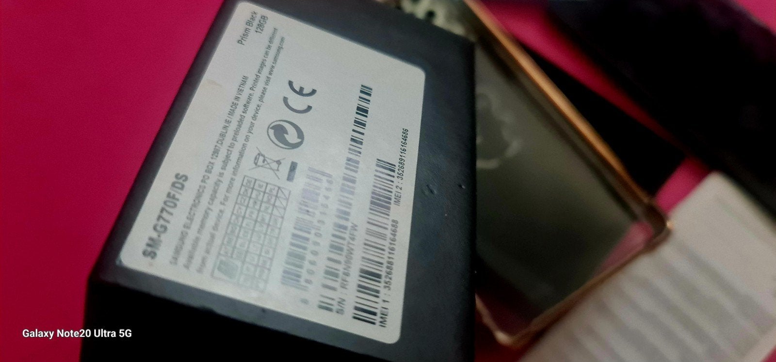 Samsung Galaxy S10 Lite - Zo goed als nieuw met doos, Ophalen of Verzenden, Zo goed als nieuw, Zonder abonnement, Zonder simlock