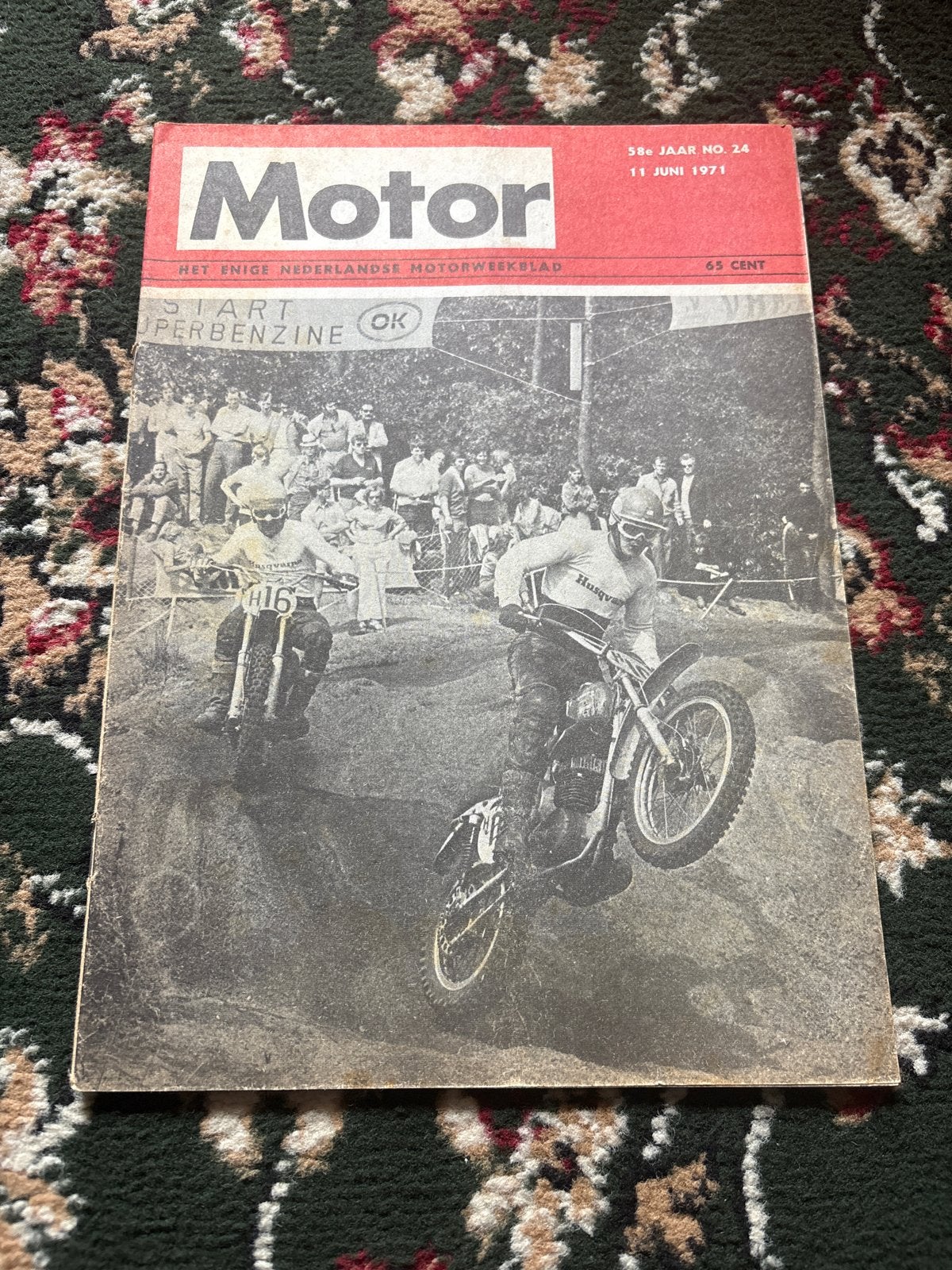 Motor Magazine - 11 juni 1971 - Vintage Motorcross, Motoren, Ophalen of Verzenden, Overige merken