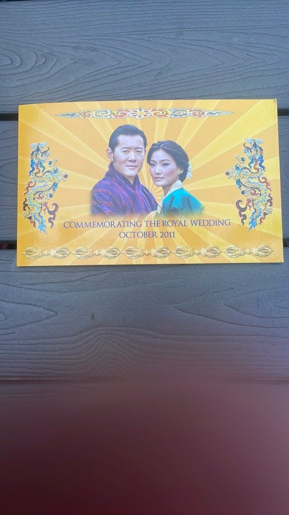 Speciaal bankbiljet Bhutan, Ophalen of Verzenden, Zuidoost-Azië, Setje
