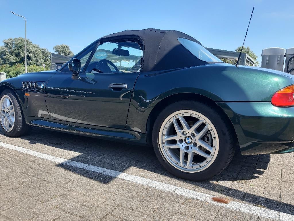 BMW Z3 1.9 I Roadster 1999.Groen., 4 cilinders, Cabriolet, 1200 kg, Handgeschakeld