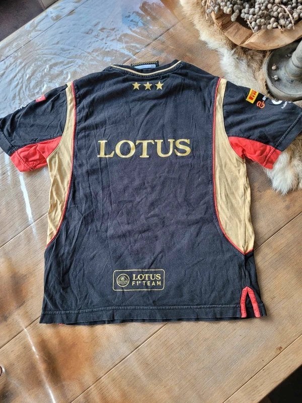 ️ Lotus F1 Team Replica Shirt - Maat 122/128 (7-8 jaar), Gebruikt, Jongen of Meisje, Ophalen of Verzenden, Shirt of Longsleeve