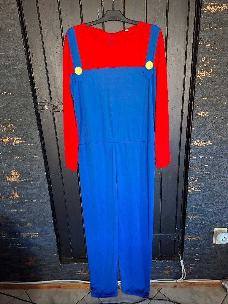 Marioooooo, Kleding | Heren, Carnavalskleding en Feestkleding, Ophalen, Gedragen, Maat 52/54 (L)